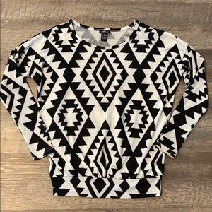 Black & White Soft Sweater